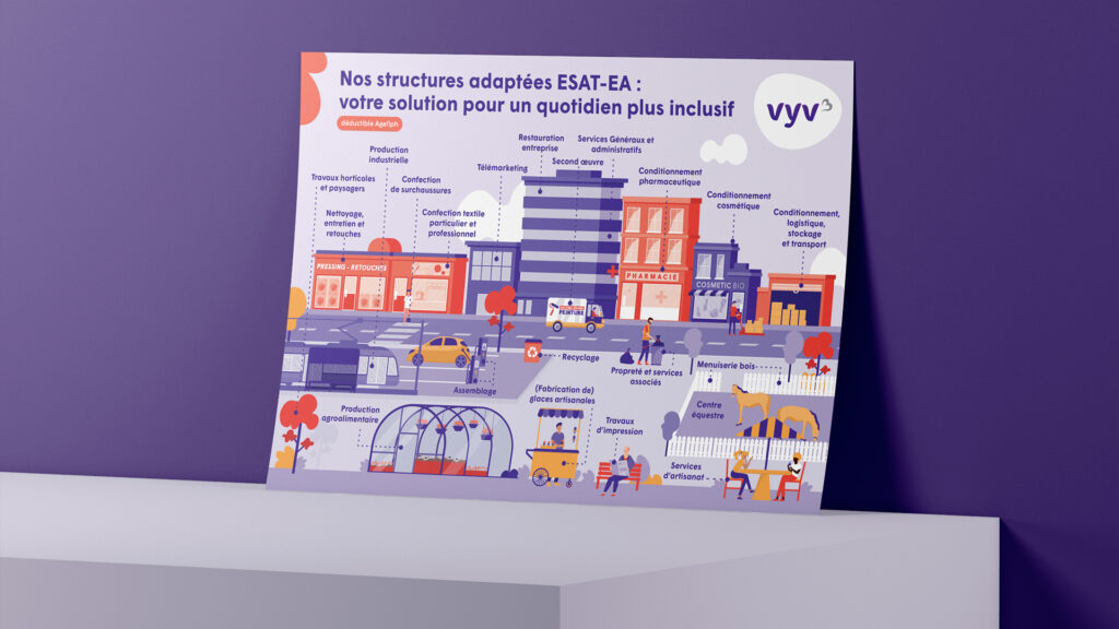 Illustration flyer VYV 3