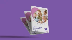 Mise en page du Livret d'accueil VYV Domicile